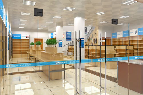 晨光文具长沙店装修案例赏析 打造现代文具零售新空间